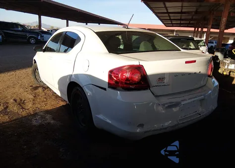 2013 Dodge Avenger Se z USA, uszkodzony, nr VIN 1C3CDZAB8DN635163